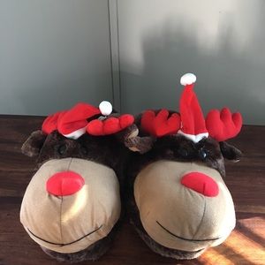 Moose memory foam slippers size medium